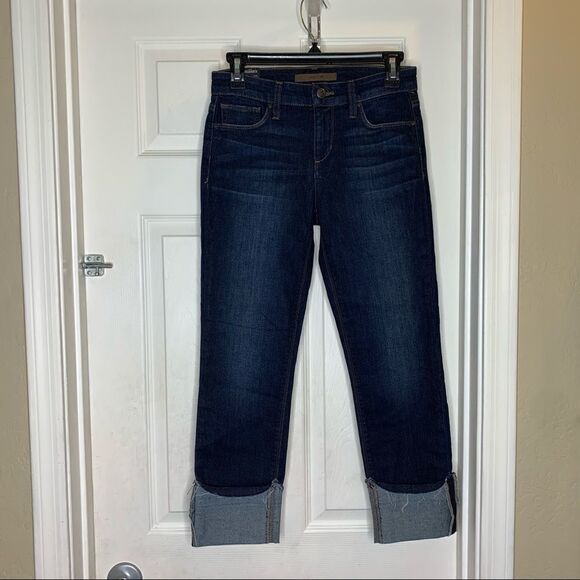 Joe’s Jeans Flawless Cuffed Crop Jean Size 25 NWT - Picture 1 of 15